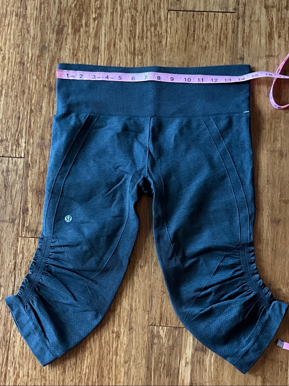 Lululemon Black Cropped Athletic Leggings
